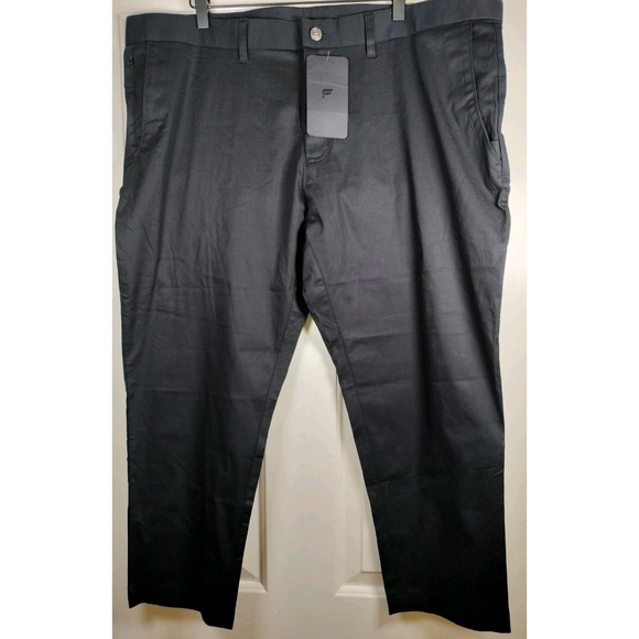 Fabletics Other - NWT Fabletics The High Side Chino Pants Black Men 42x25 (Tag 42x30) Slim Stretch
